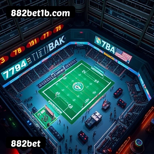Apostas esportivas na 882bet — ilustração editorial